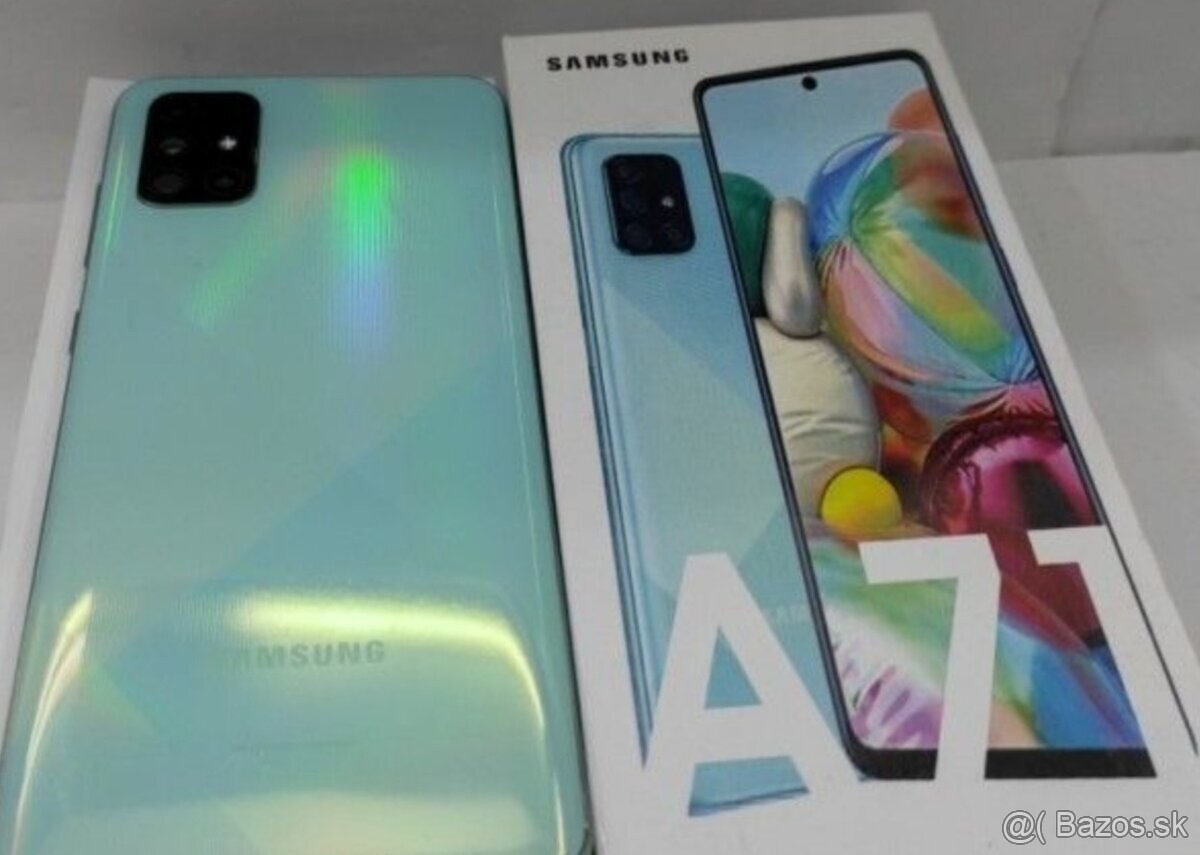Predam Samsung Galaxy A71, krabicka, bez skrabancov.