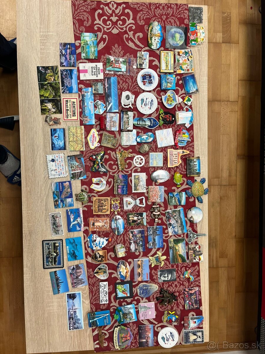 Predám rôzne magnetky z celého sveta