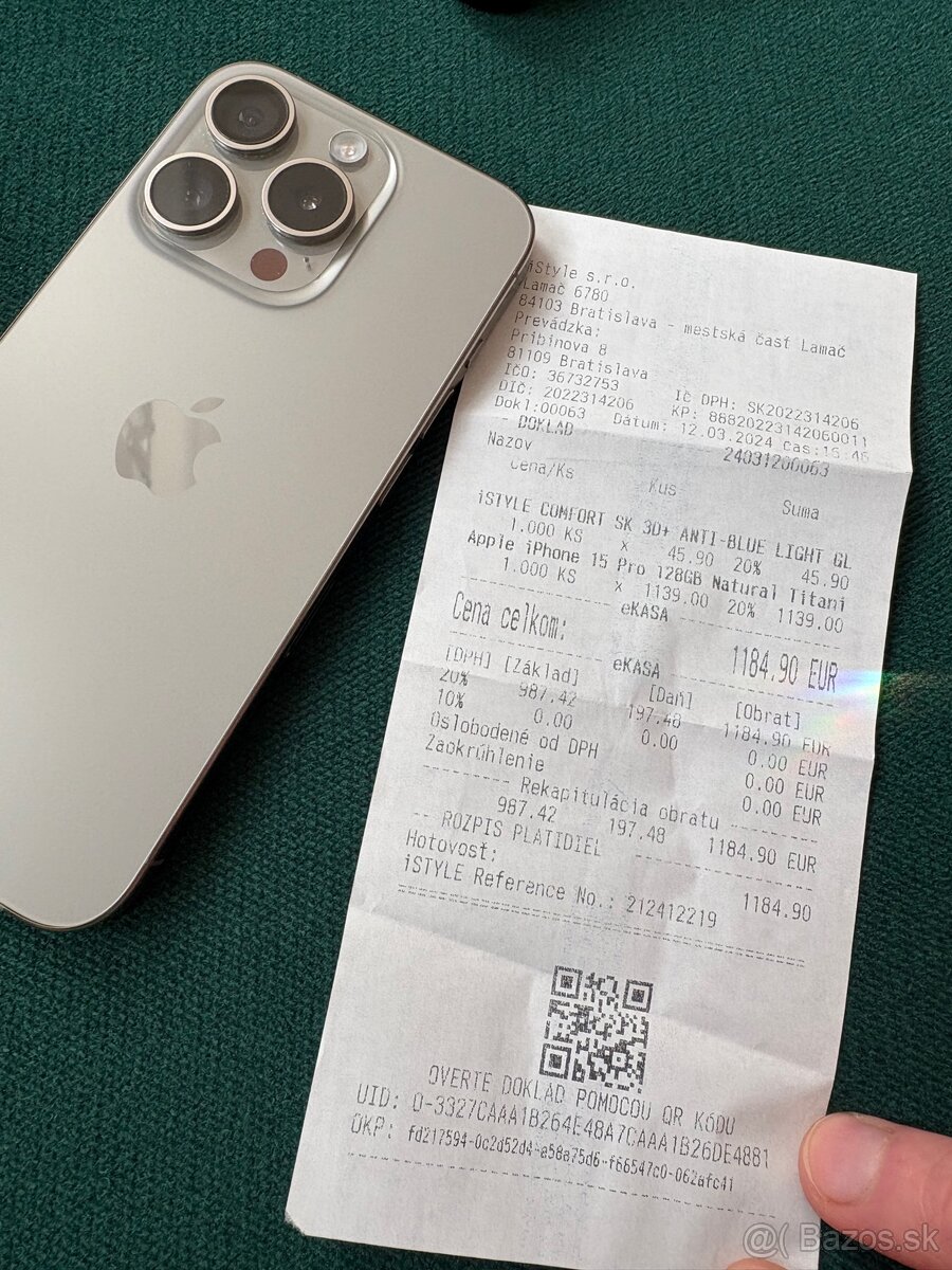 Predam IPhone 15 Pro 128gb