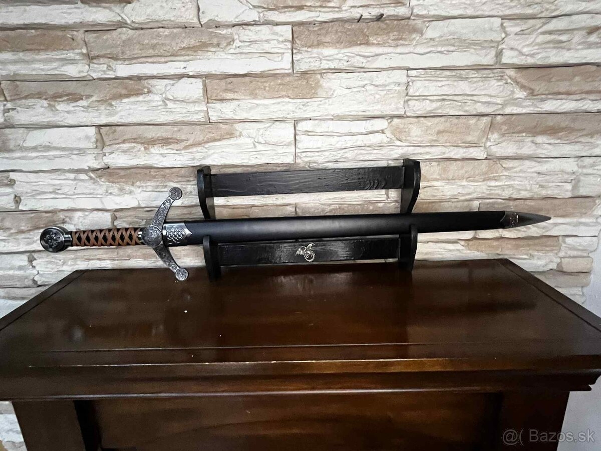 Keltský meč s rukoväťou s koženým remeňom č. 23