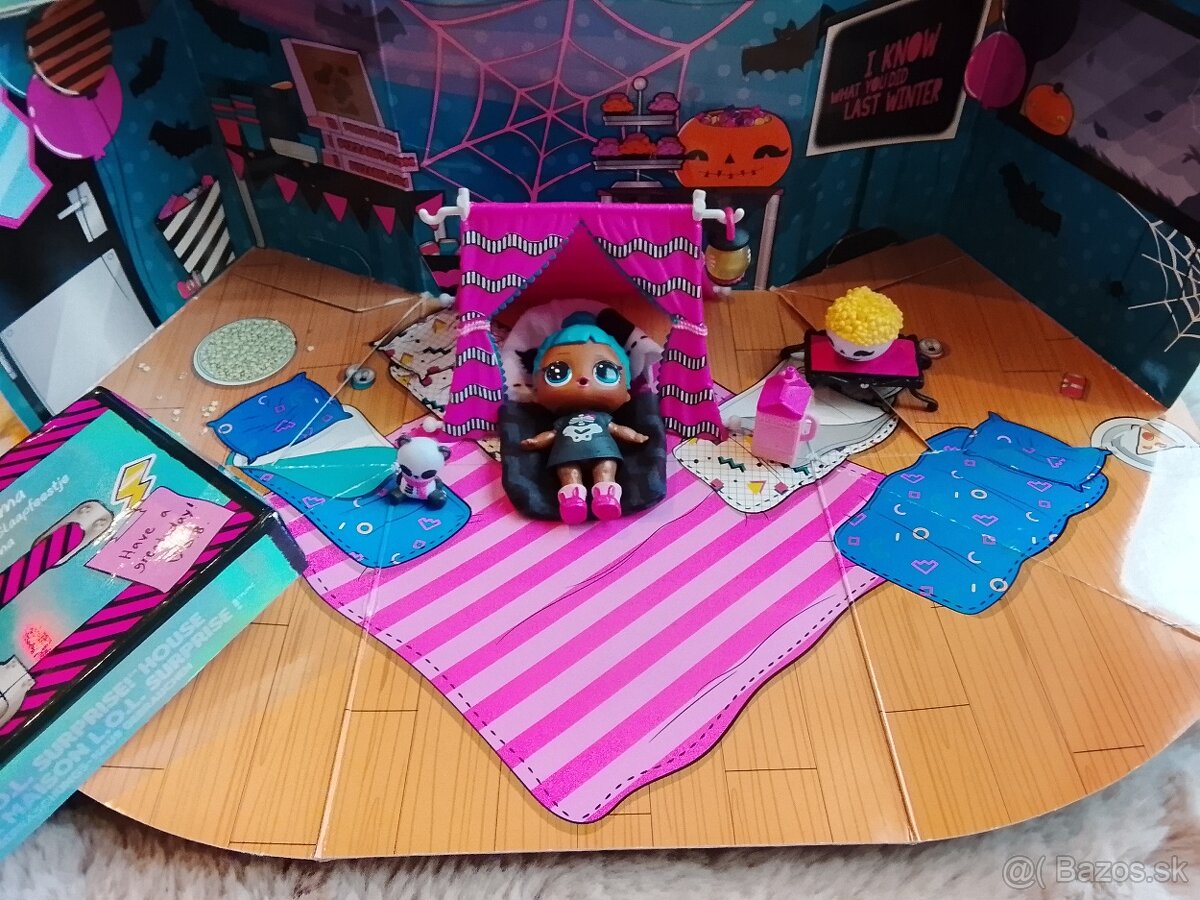 L.O.L. SURPRISE nábytok s bábikou - stanovačka