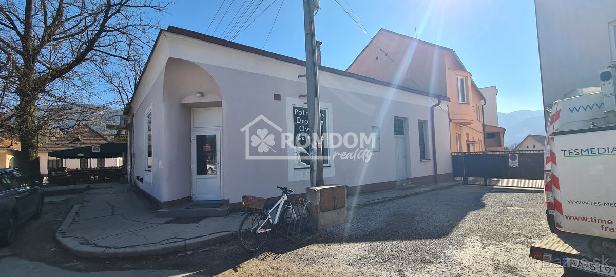 Predajňa, rodinný dom Varín, okres Žilina