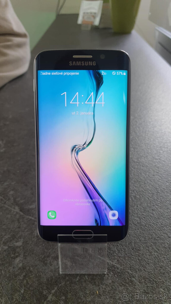 Samsung s6 edge 64gb verzia cierna farba odblokovany