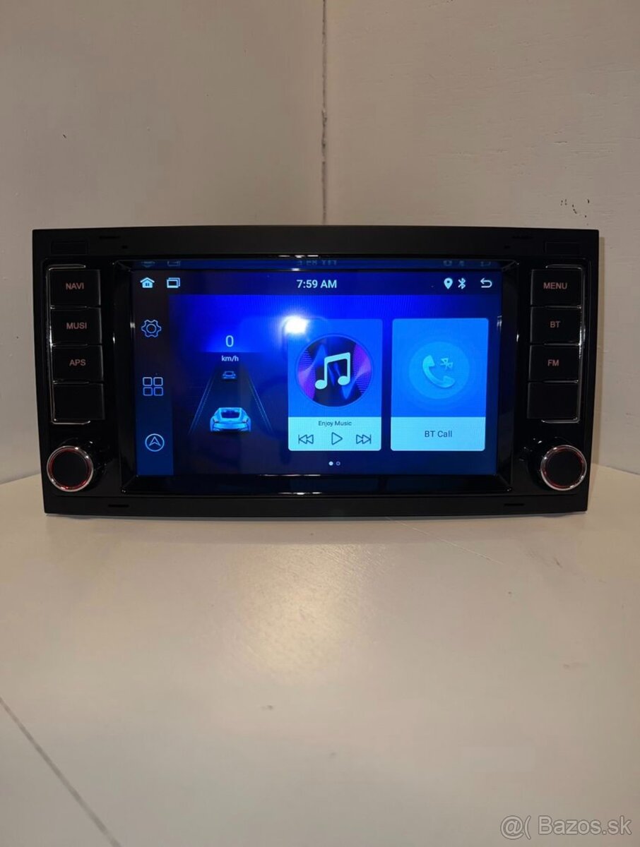 NOVINKA 2din autorádio 7´ VW T5 Multivan, Touareg