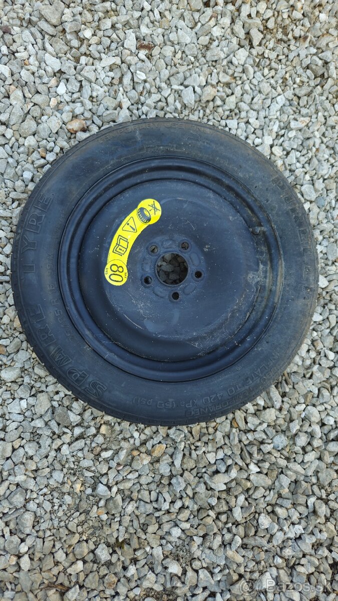 Dojazdova rezerva 5x108 125/85 R16