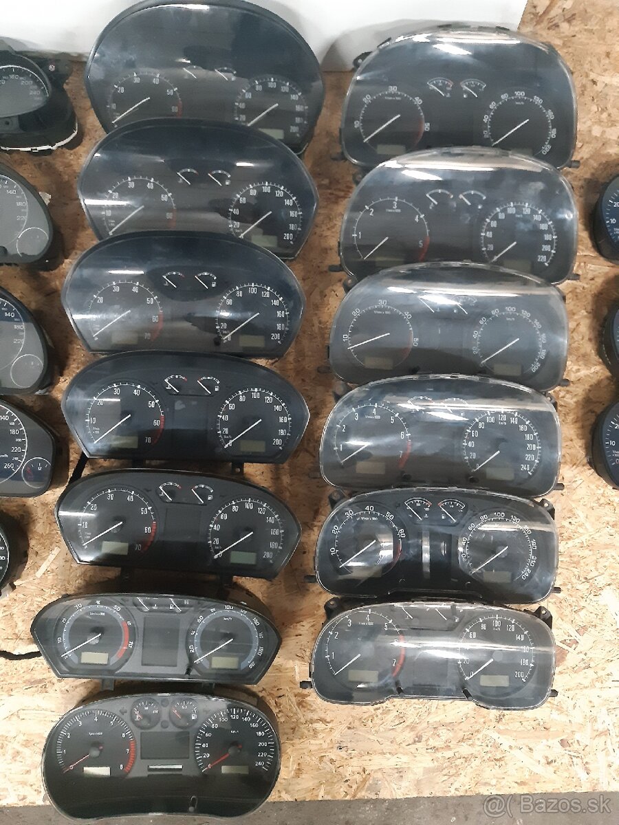 Budíky VW Škoda Audi