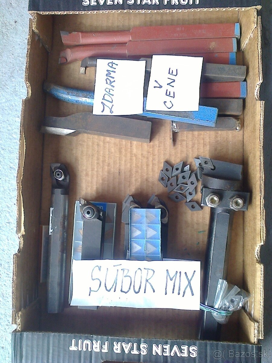 Súbor sústružnícke nože BO-01+