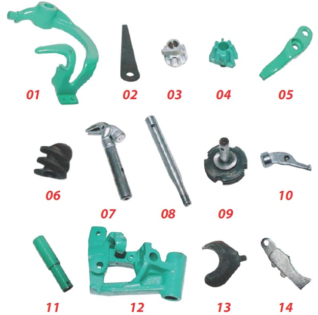 Náhradné diely pre lisy John Deere