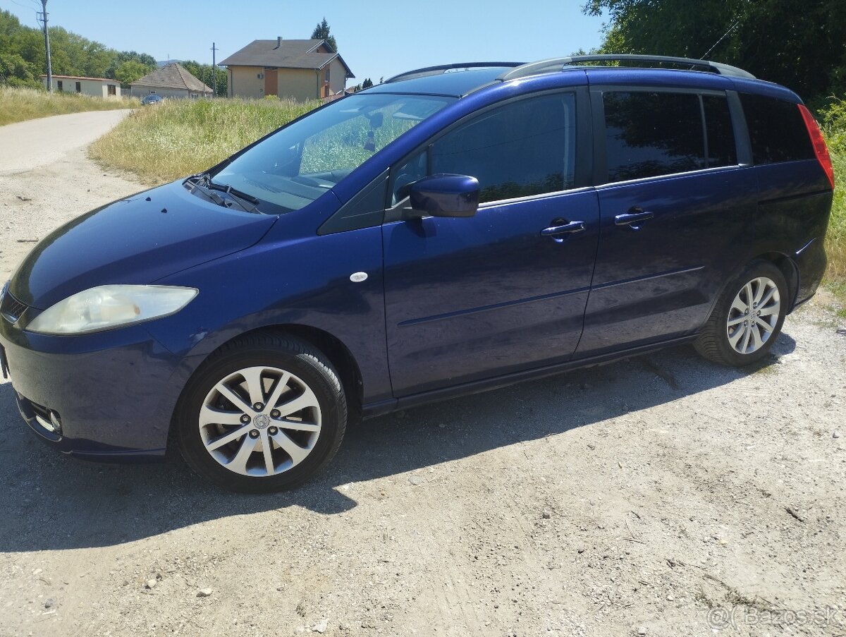 Mazda 5 1.8, 7 miest, ťažné