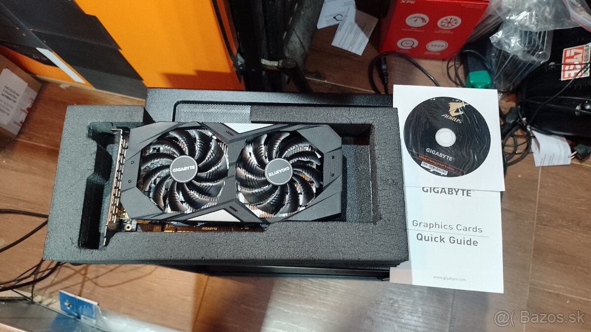 GIGABYTE GTX 1650 WINDFORCE OC 4G (2xFAN / HDMI / DP)
