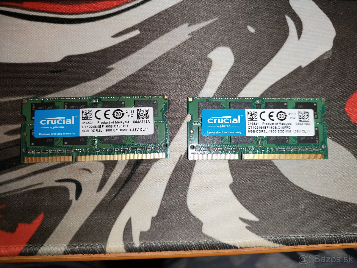 RAM do Notebooku SO-DIMM | DDR3 1600MHz CL11
