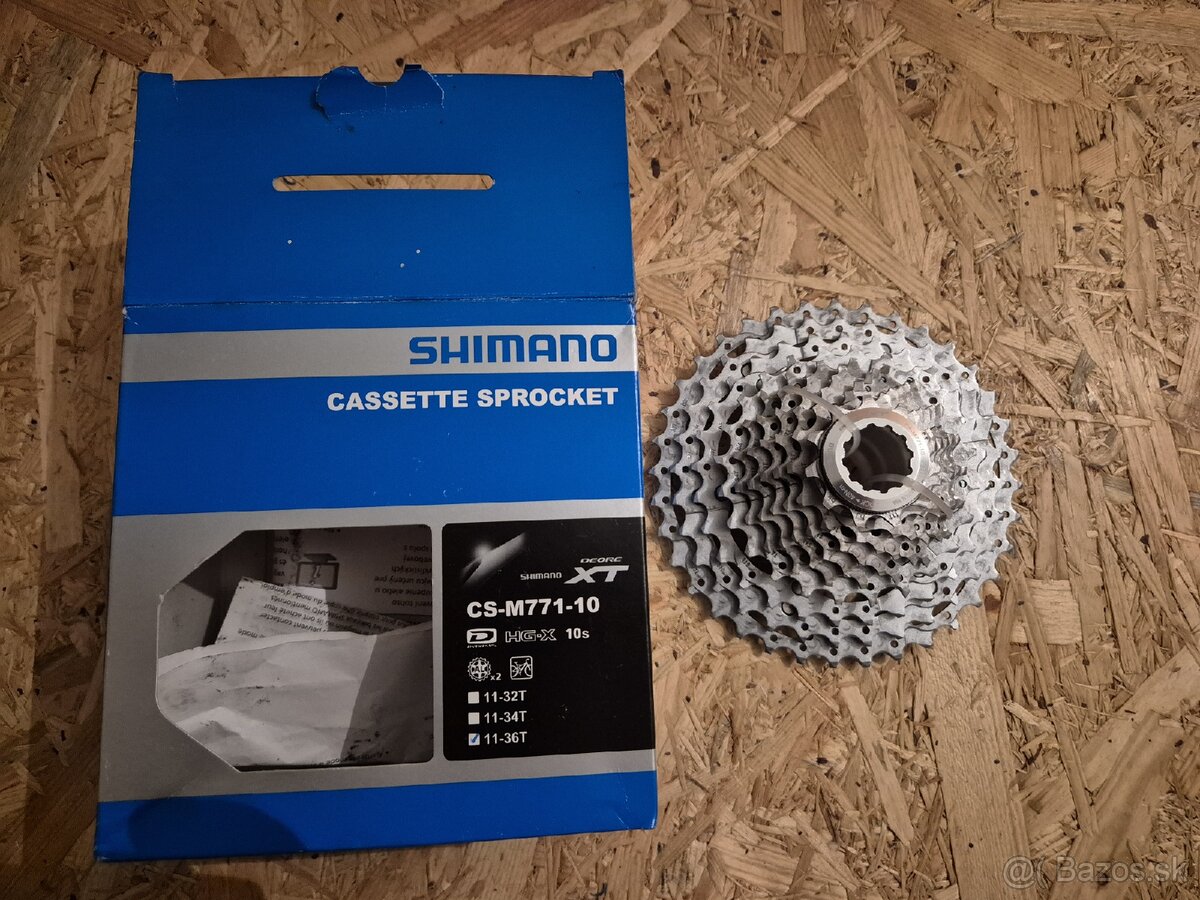 Prodam MTB kazetu Shimano CS-M771-10