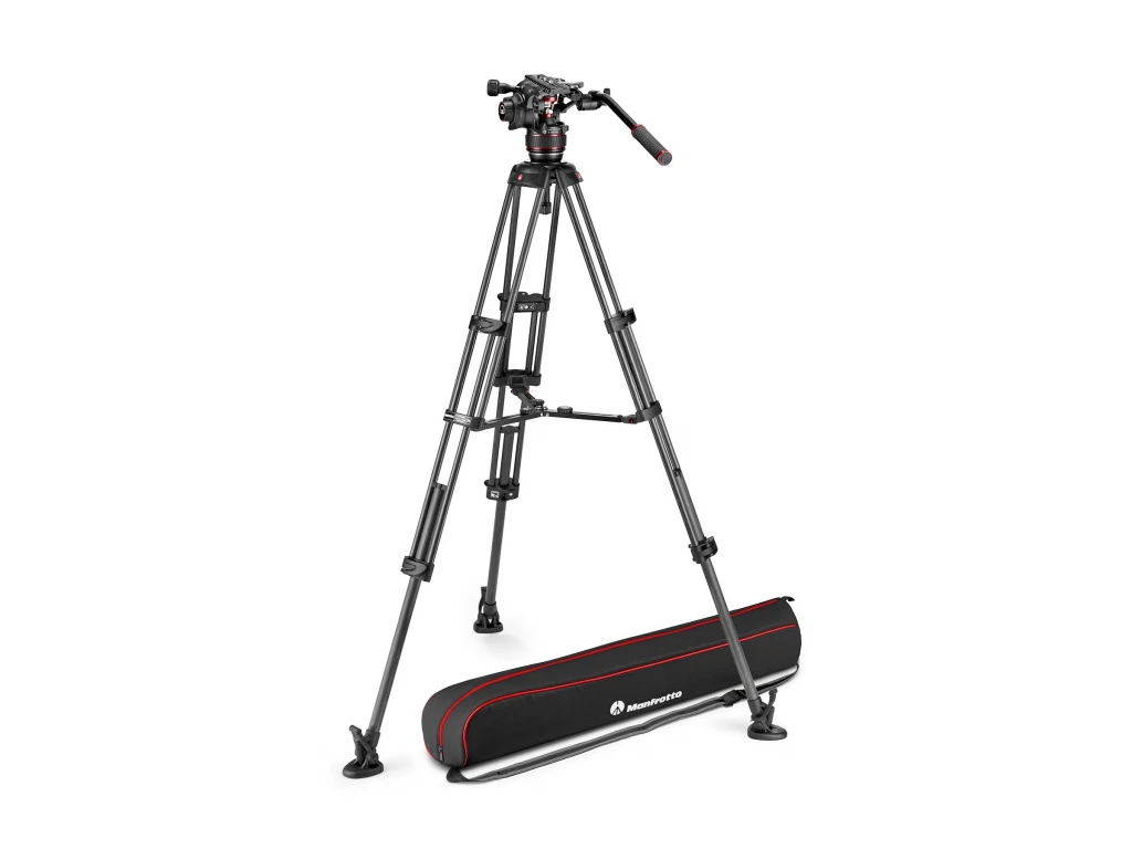 Manfrotto Nitrotech 608 hlava a Alu Twin MS statív