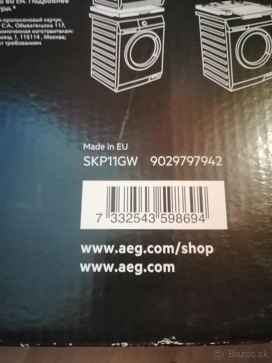AEG Medzikus na práčku a sušičku
