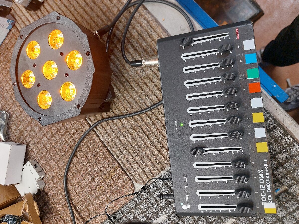 12 kanálový dmx pult Stairville