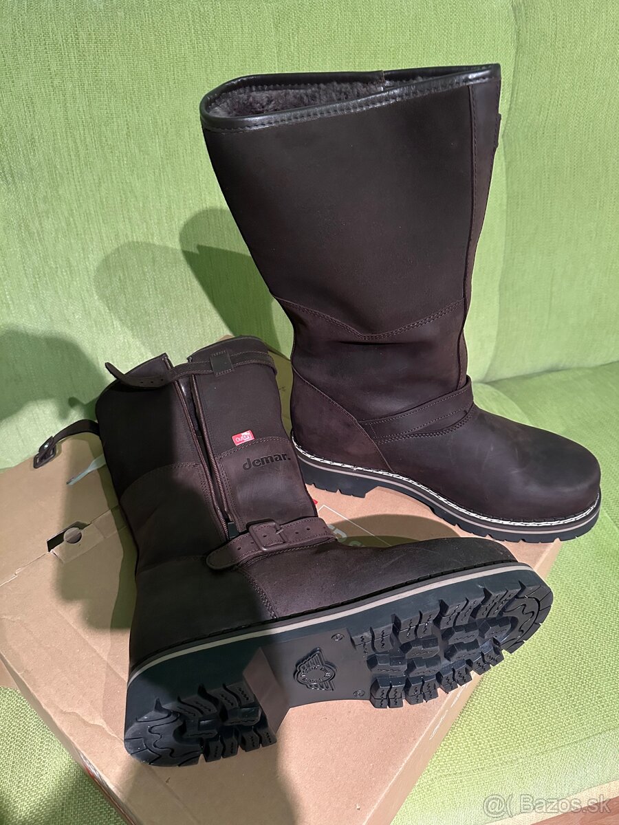 Poľovnícka zimná obuv - hnedá, DEMAR TIROL DELUXE