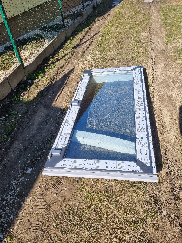 Plastové dvere DRUTEX 3-sklo 100x212 ĽAVÉ
