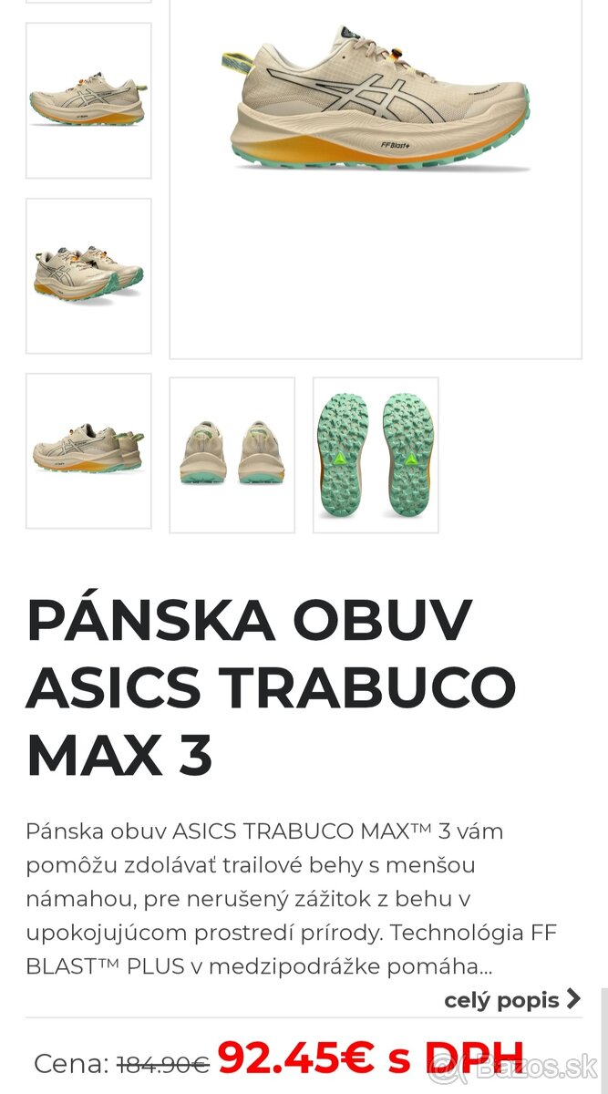 ASICS TRABUCO MAX 3