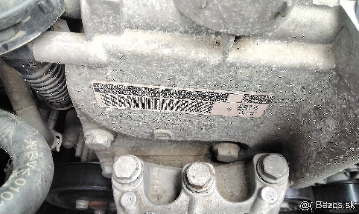 predám MOTOR BTS 1.6 benzin Škoda, Vw, Seat, Audi 2010 PEUG