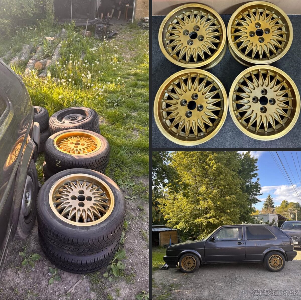 Predám elektróny 4x100 r15