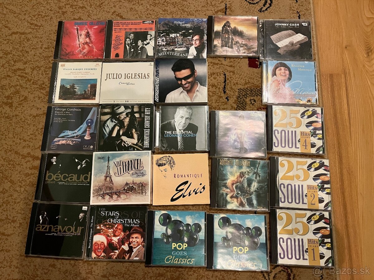 CD klasicka hudba a mix