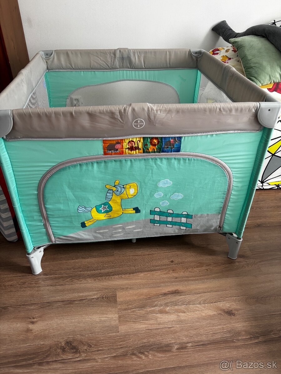 Ohrádka tyrkysová baby mix