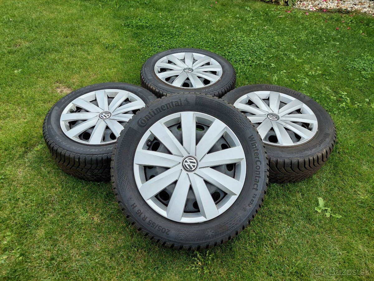 5x112 R16 Nove Zimne.+ Puklice W.