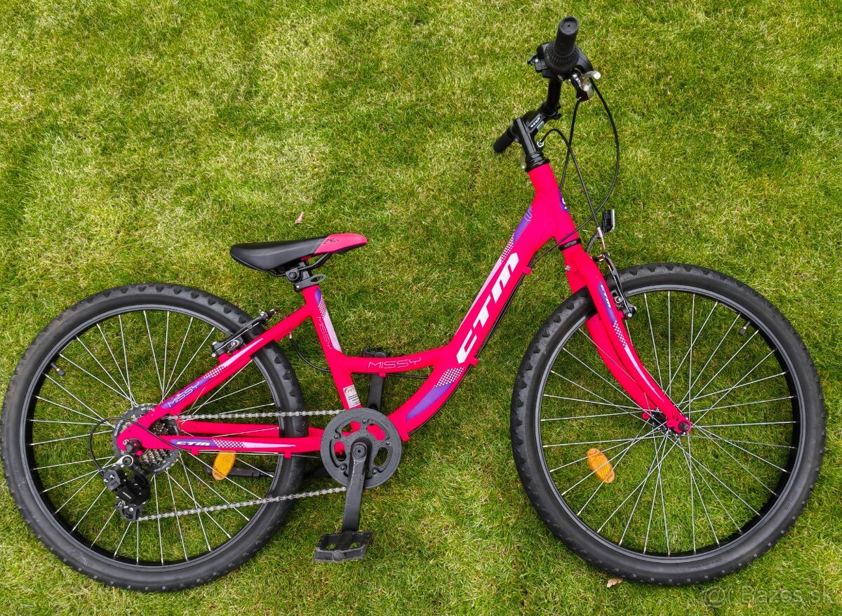 Detsky bicykel CTM Missy 24 hlinik