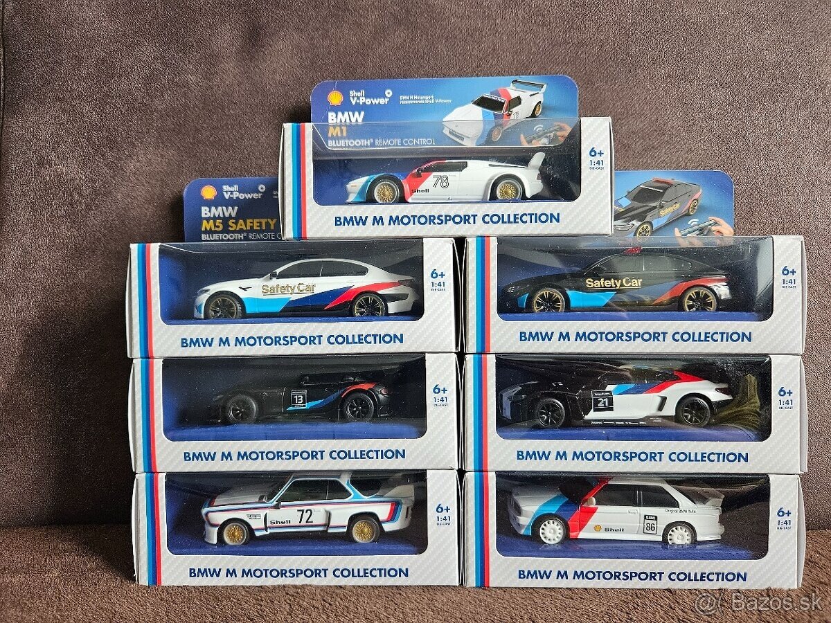 Shell BMW kolekcia áut 7x 🔥🔥🔥