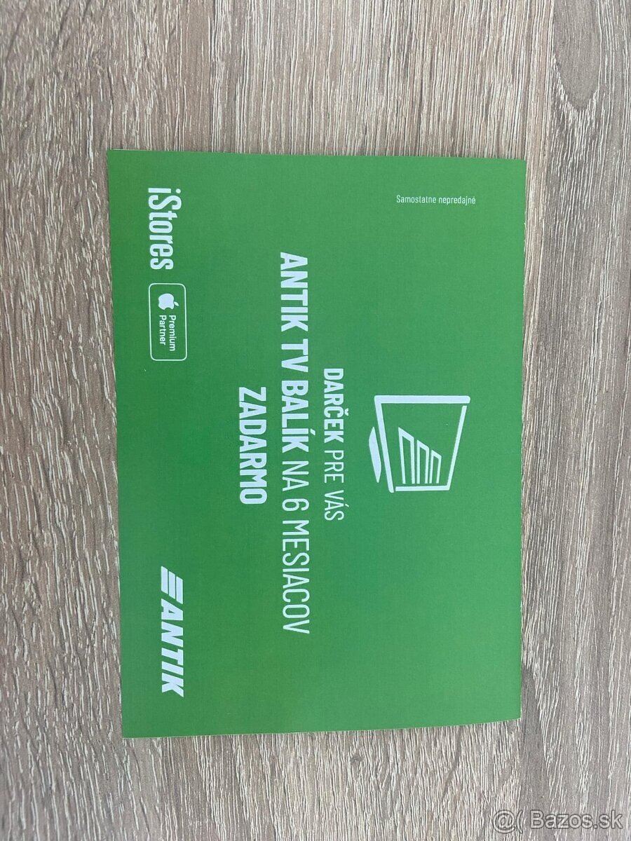 Antik TV -  6 mesacny voucher