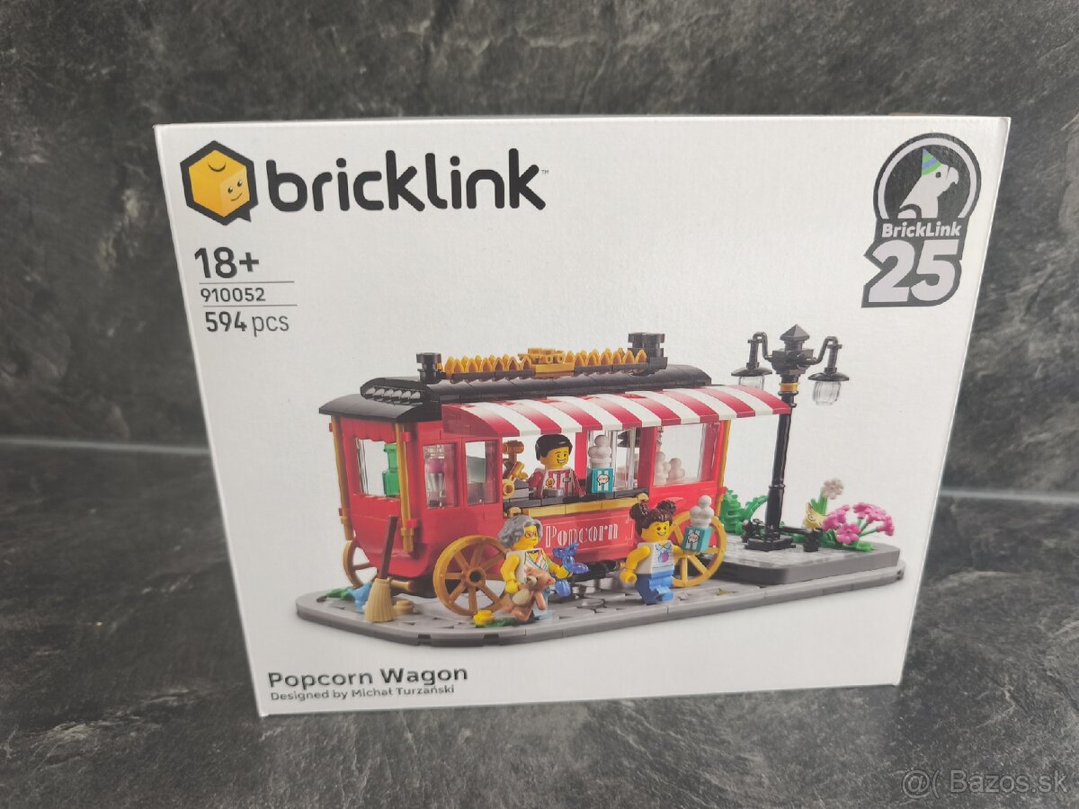 LEGO Bricklink 910052:Popcorn Wagon