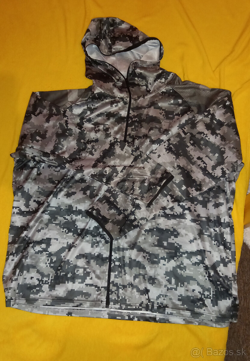 novu 5XL, alebo 64-66, sportovu asymetricku mikinu s Kapucňo