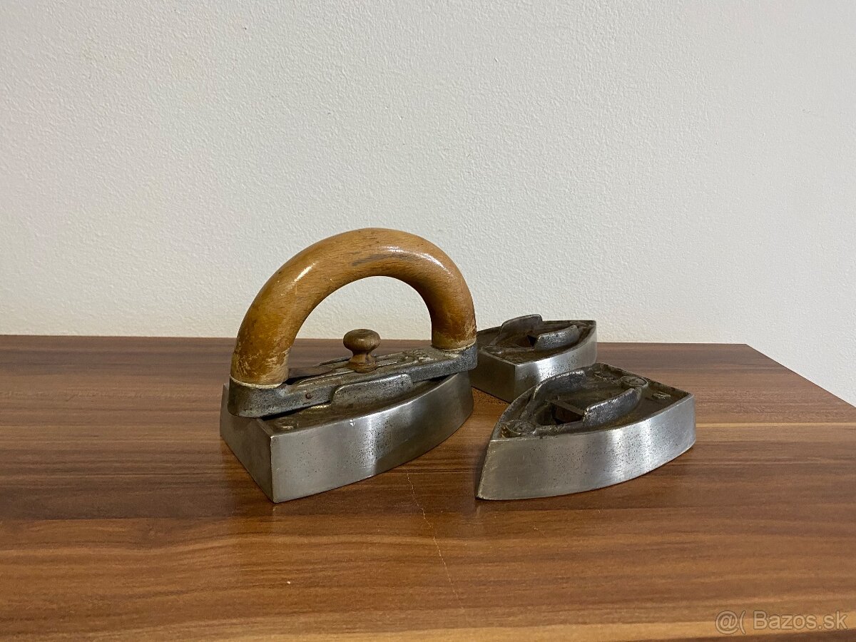 Žehlička, 3 násady