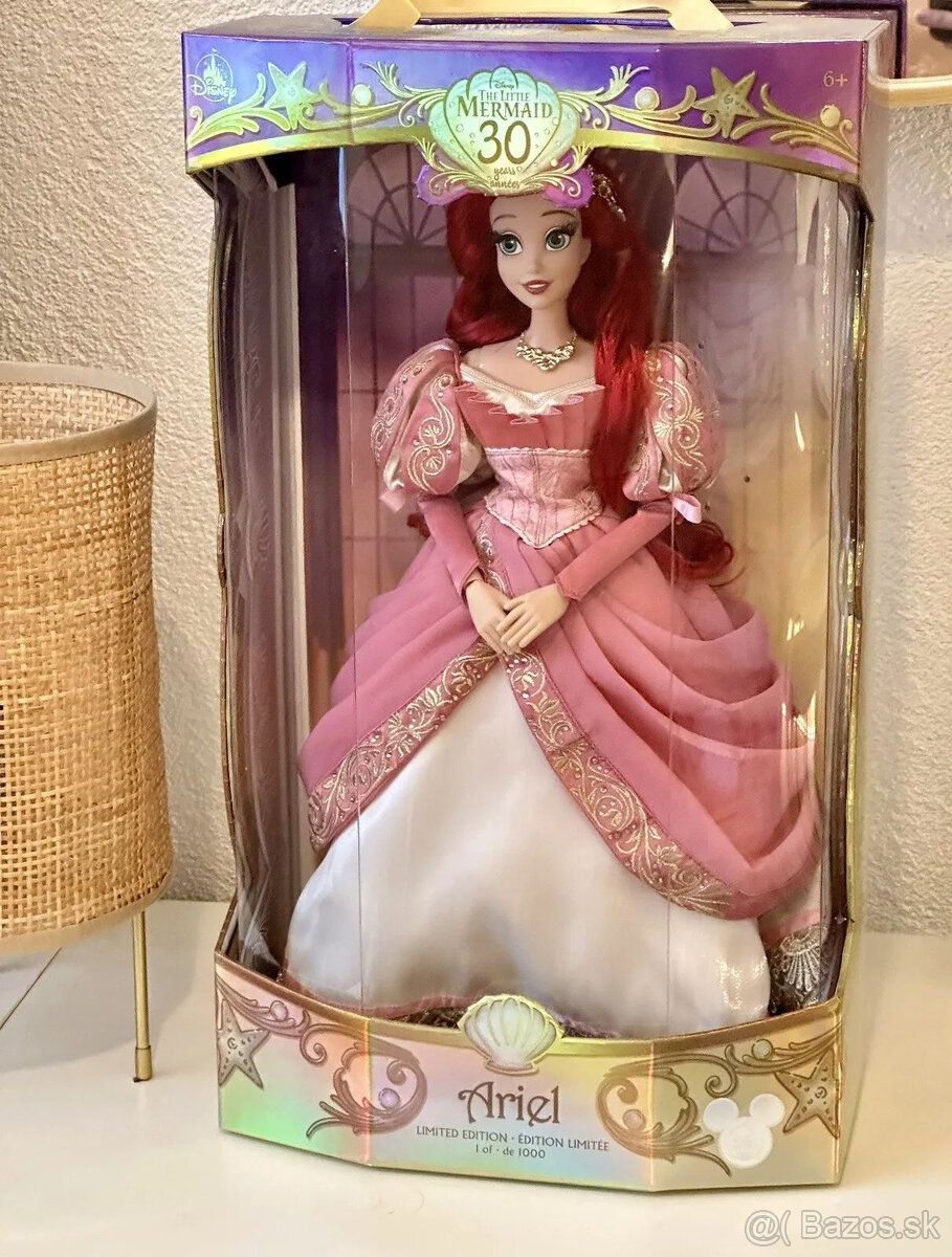 Bábika Ariel Limited Disney D23 Malá morská víla