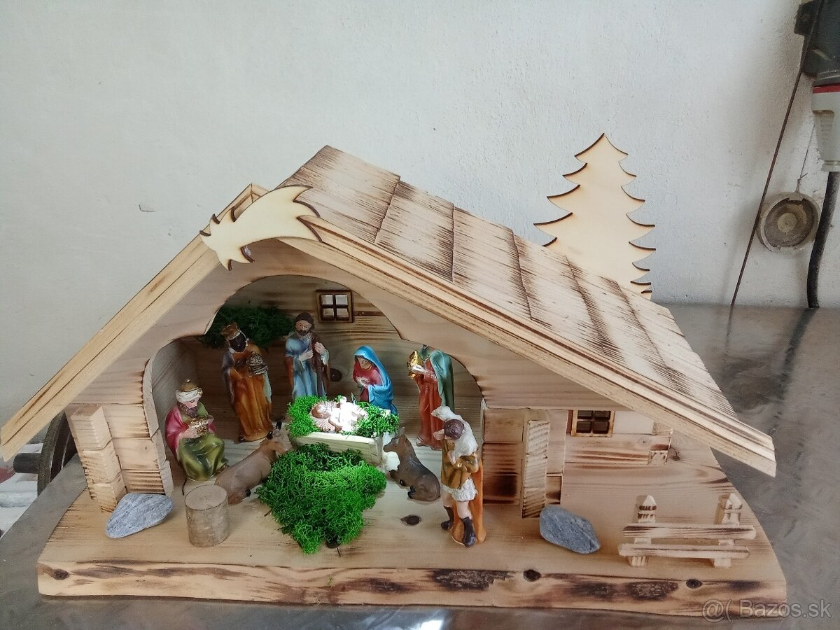 Drevený betlehem