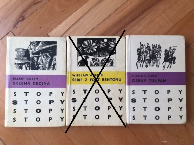 Knihy edície STOPY -Mladé letá- 2 ks