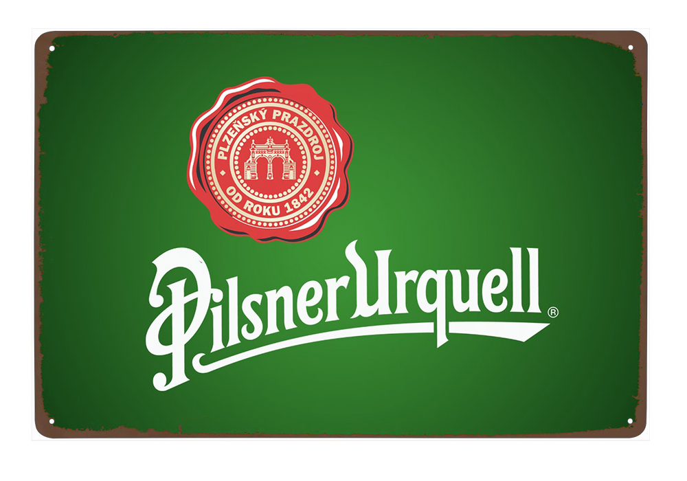 plechová cedule - Pilsner Urquell