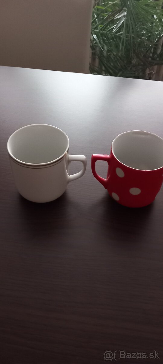 Predám retro poháre 1ks 1eur