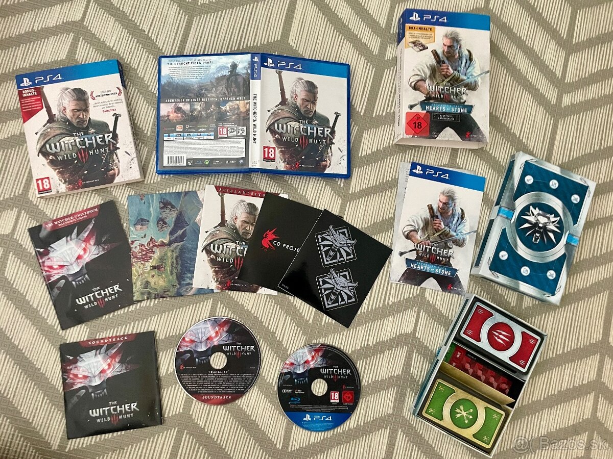 THE WITCHER III : WILD HUNT - PS4 +hra