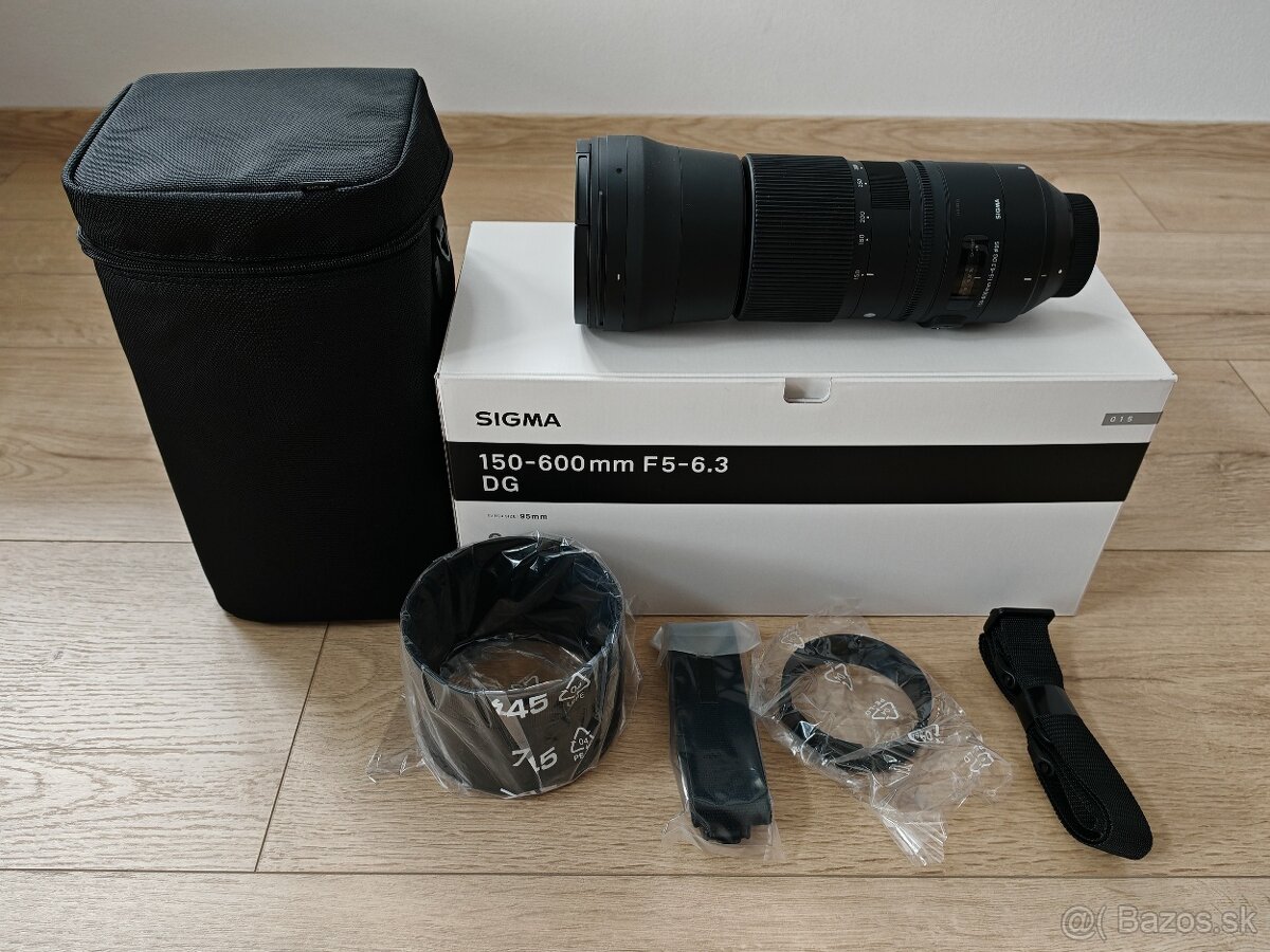 Sigma 150-600 F5-6.3 DG - Nový