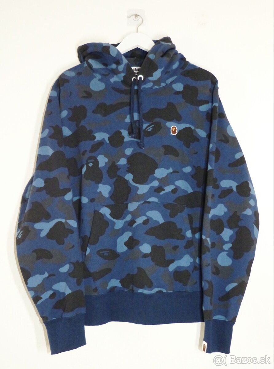 A Bathing Ape hoodie "Blue Camo"