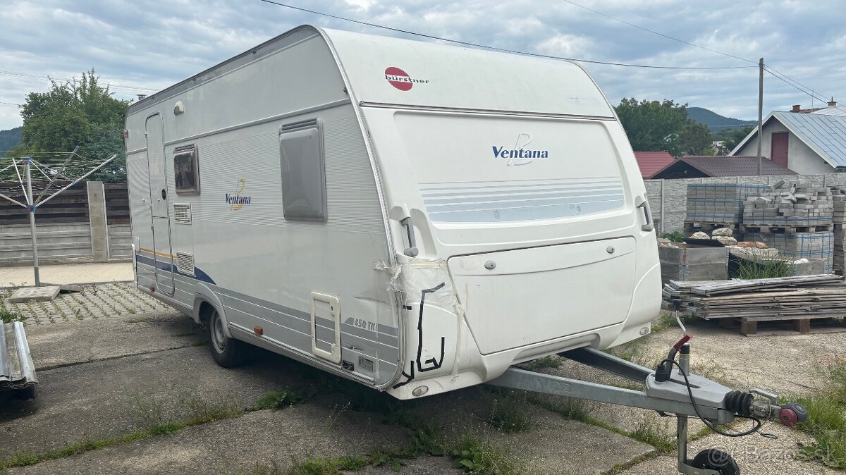 karavan burstner 450 tk ventana