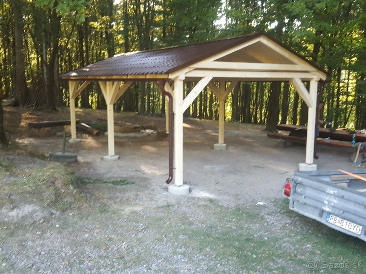 Zahradny altanok 5x4 metre