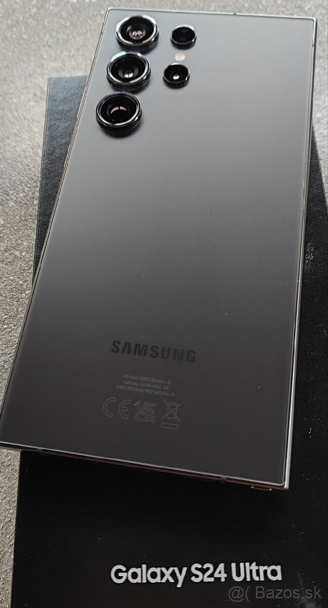 Samsung Galaxy S24 Ultra Titanium black ...TOP...
