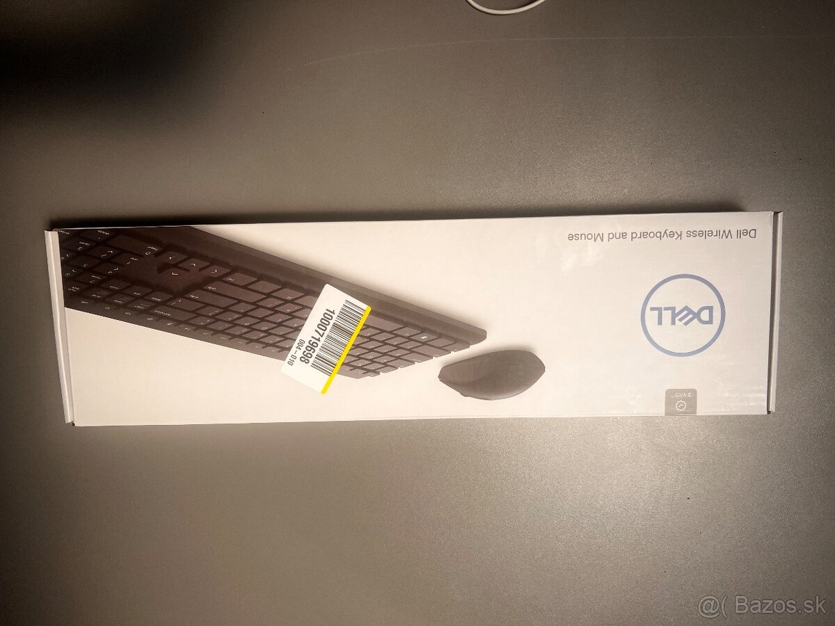 Bezdrôtová klávesnica a myš Dell