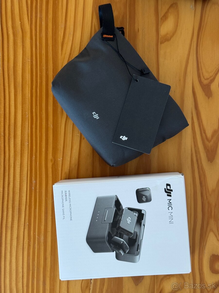 DJI Mic Mini (2 TX + 1 RX + nabíjacie púzdro)