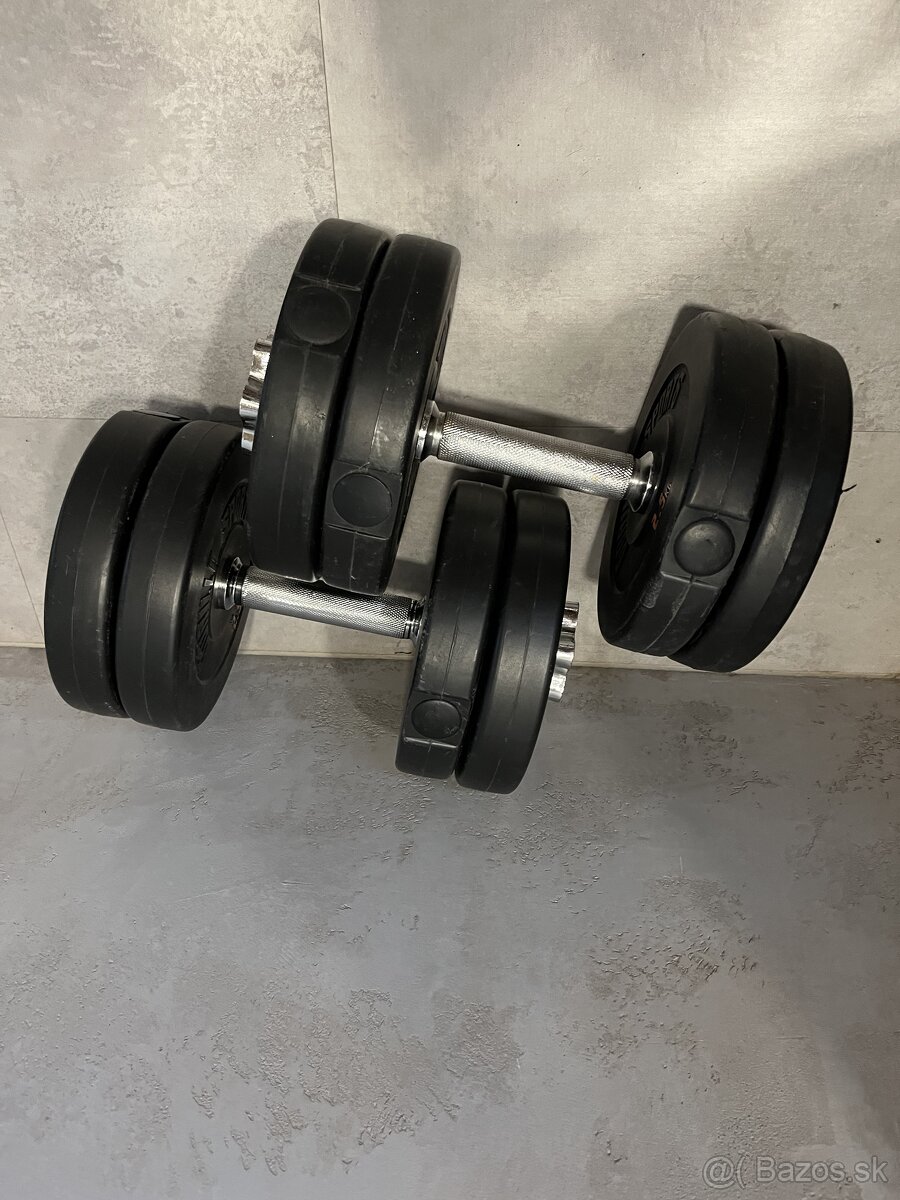 Činky 24,3kg