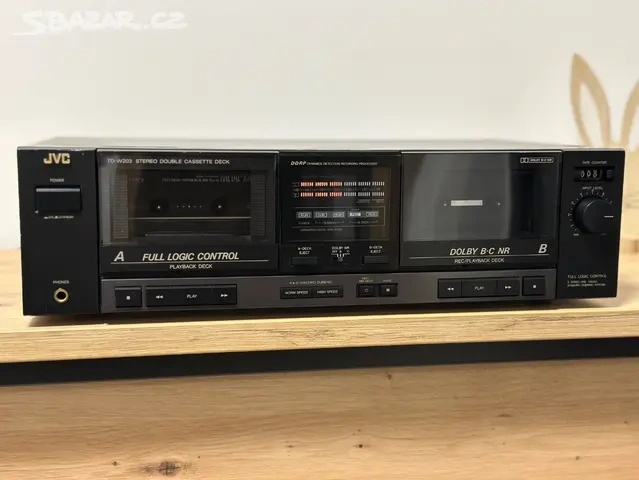 Dvojdecky JVC Kenwood Technics ,deck Sony Qs