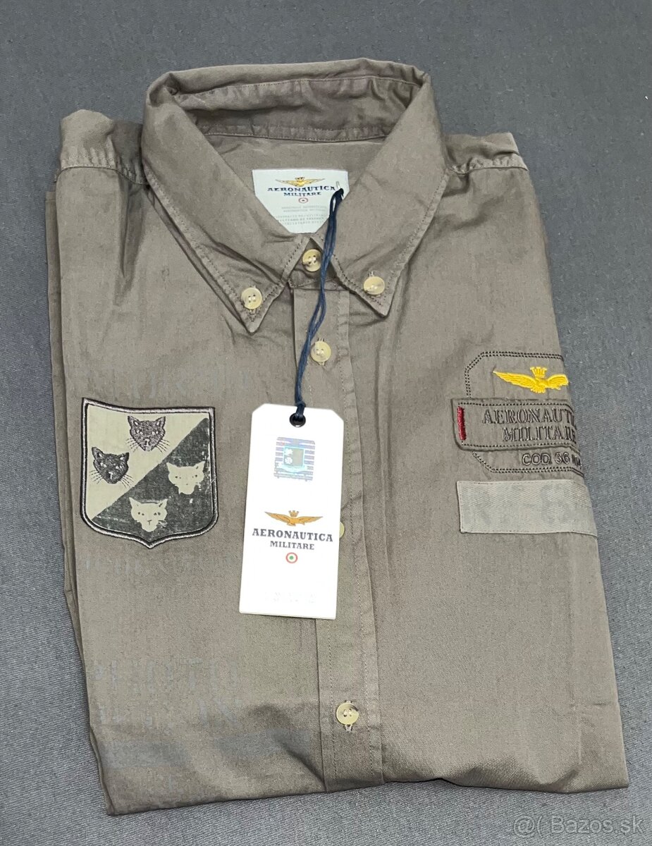Predám košeľu pánsku Aeronautica Militare