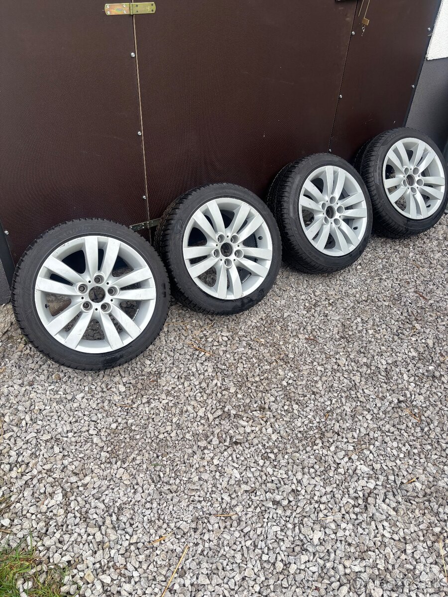 BMW disky 5x120 r17 pneu 225/45 r17 zimné